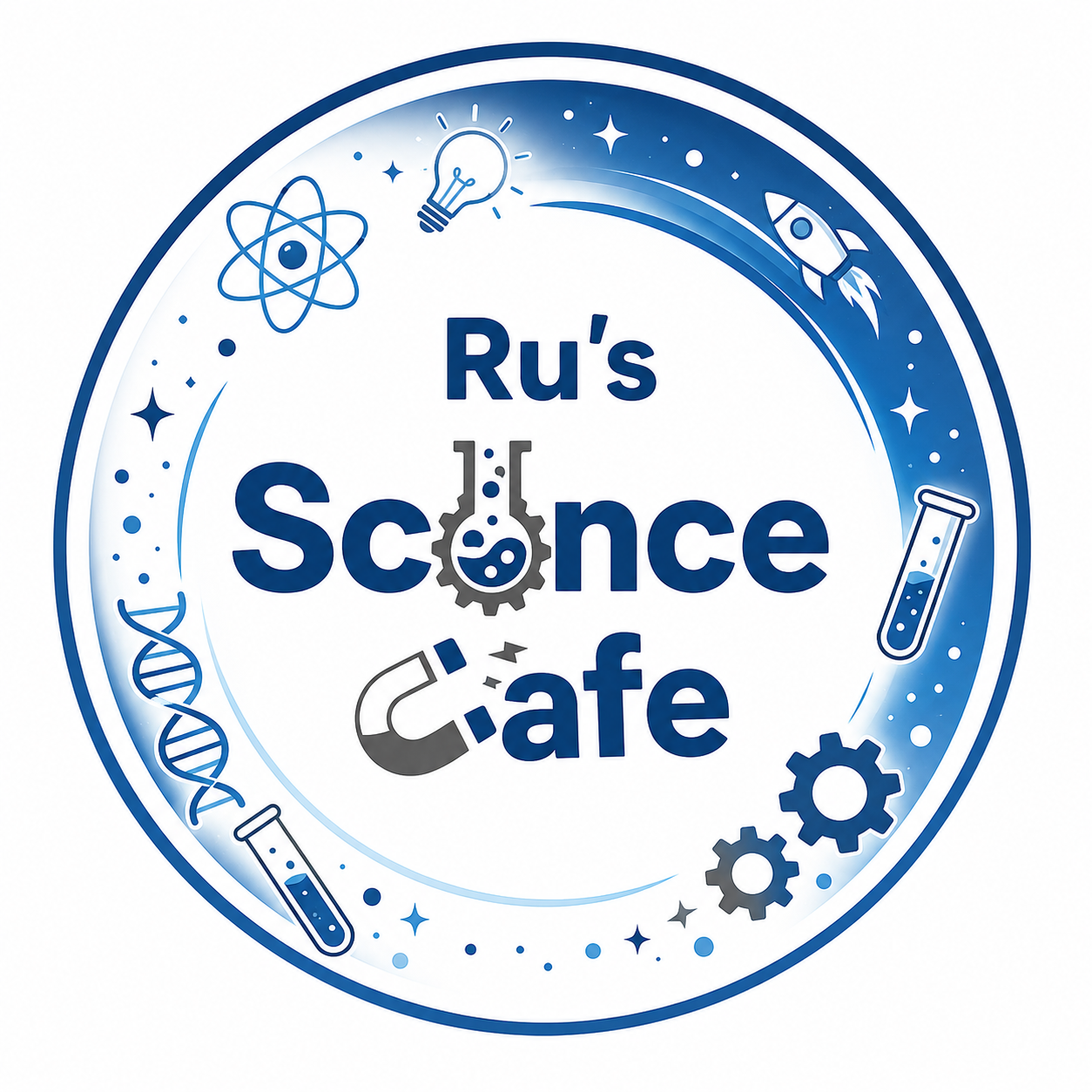 Ru's Science Cafe badge